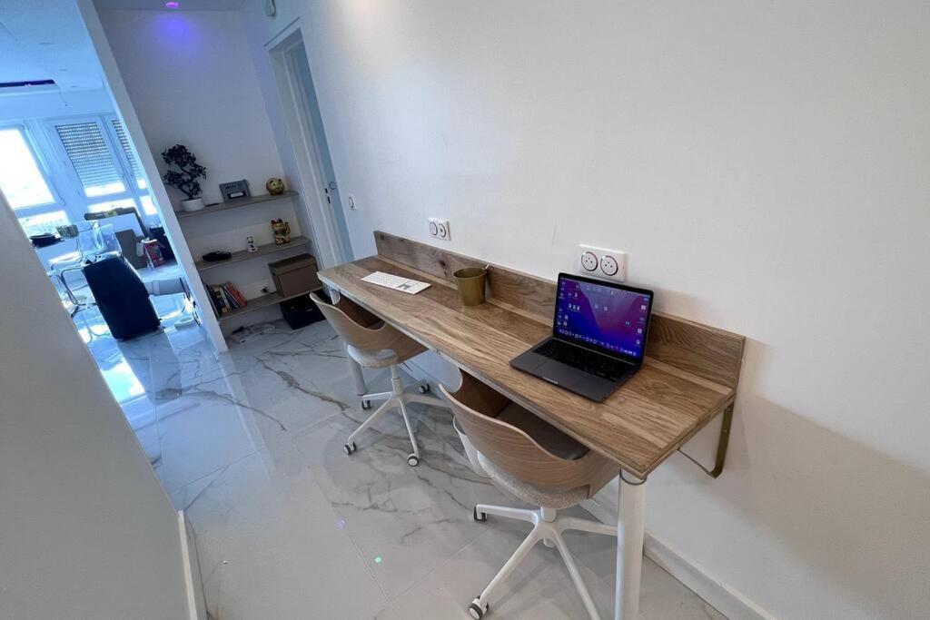 Nice Apartment With Amazing View Of Paris + Parking Eksteriør billede