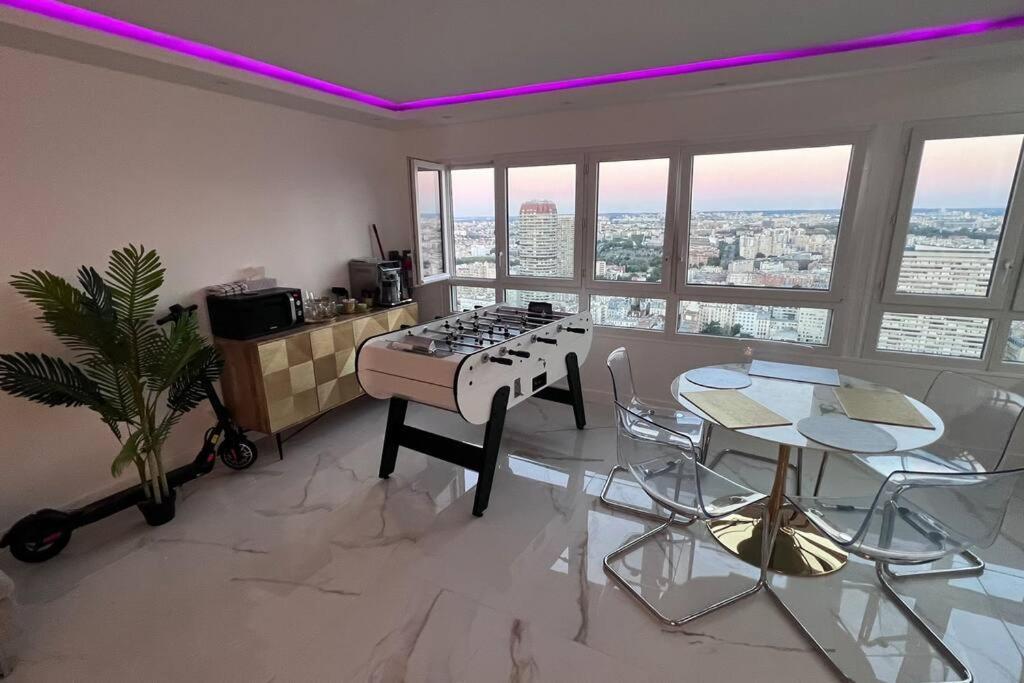 Nice Apartment With Amazing View Of Paris + Parking Eksteriør billede