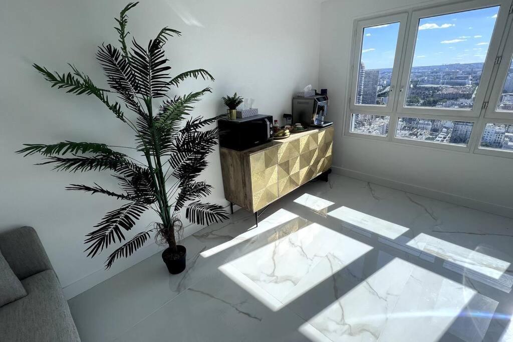 Nice Apartment With Amazing View Of Paris + Parking Eksteriør billede