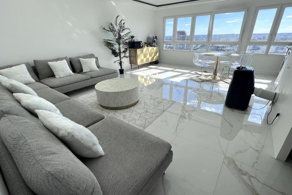 Nice Apartment With Amazing View Of Paris + Parking Eksteriør billede
